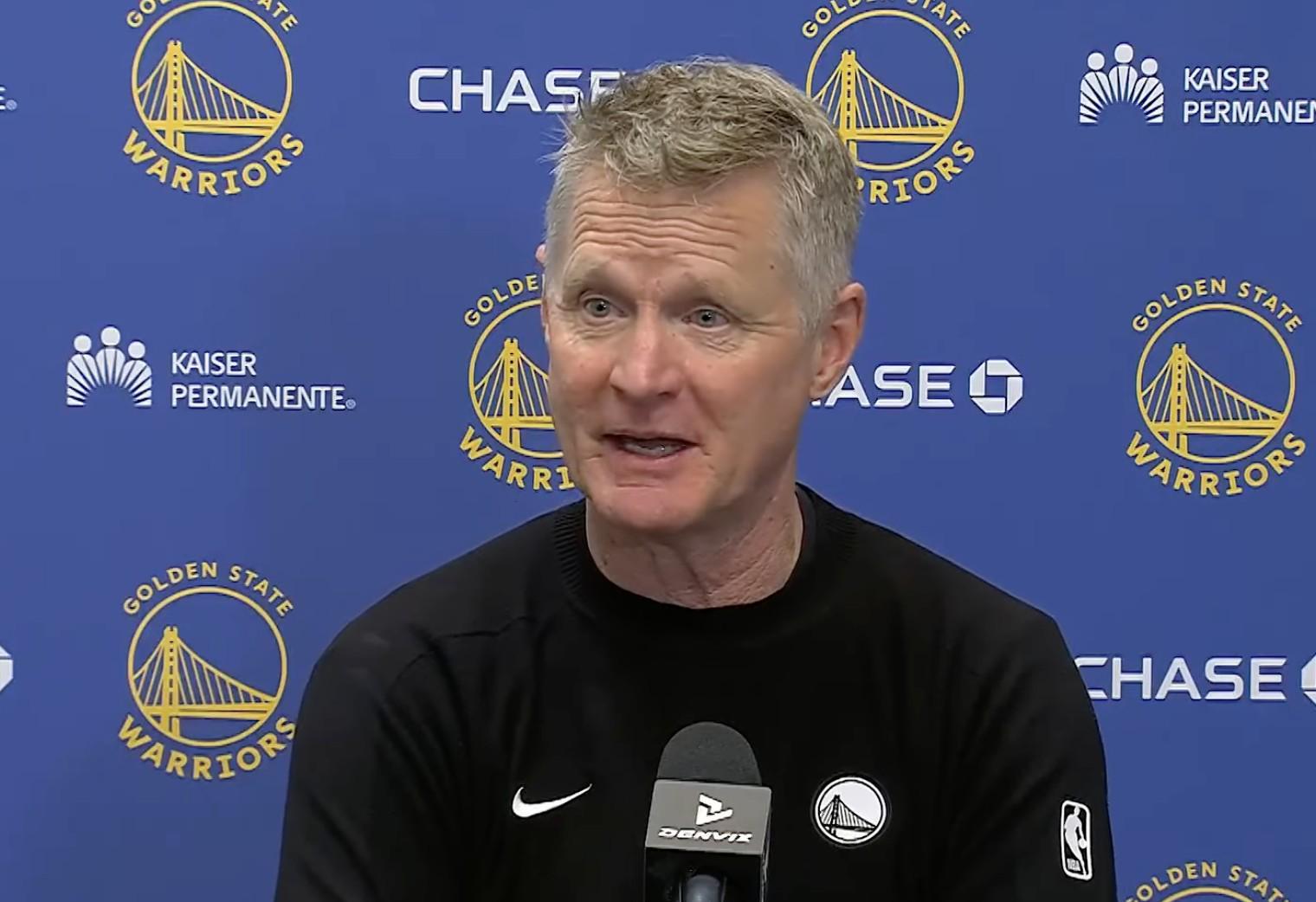 中欧体育平台-科尔：库里现在肩上的担子很重；库明加明天会接受核磁检查